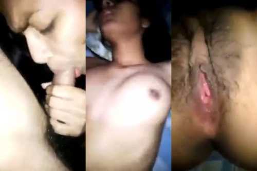 Horny slim girl fucked hard